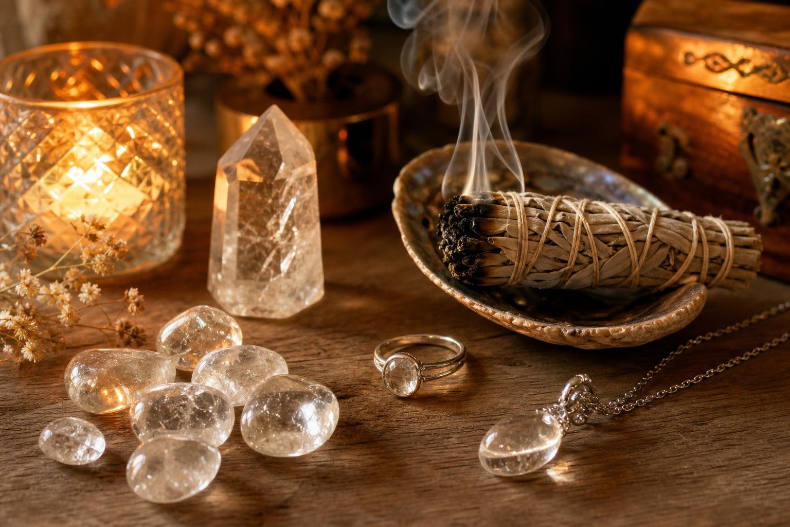 découvrez comment le cristal de roche favorise l'amplification des énergies et apporte une clarté mentale pour un bien-être optimal.