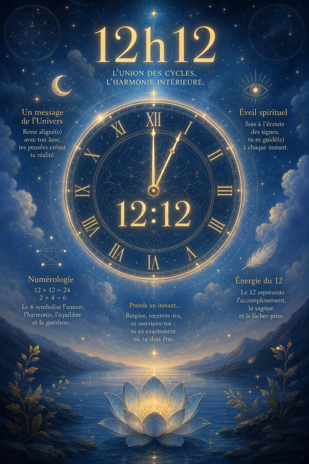 découvrez le message et la signification de l'heure miroir 12h12, un phénomène mystérieux qui attire l'attention et suscite la réflexion.