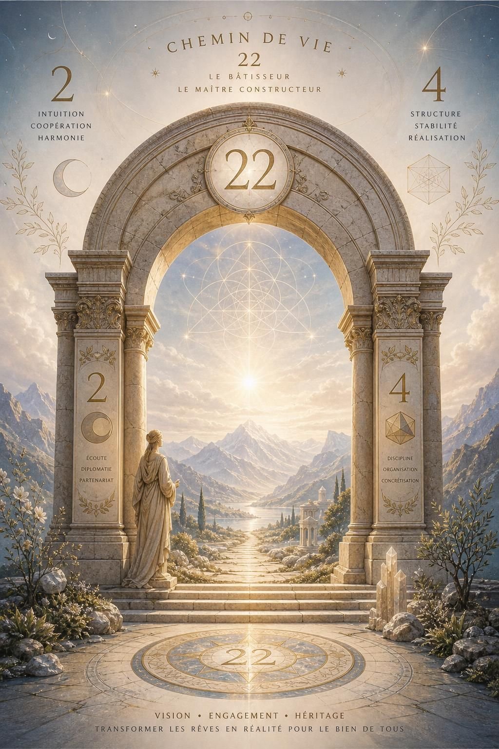 découvrez la signification du chemin de vie 22 en numérologie, ses influences uniques, et comment il guide votre destinée vers de grandes réalisations.