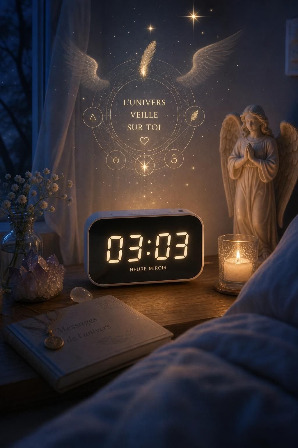 découvrez la signification et le message derrière l'heure miroir 03h03, un moment mystérieux porteur de symboles et d'interprétations spirituelles.
