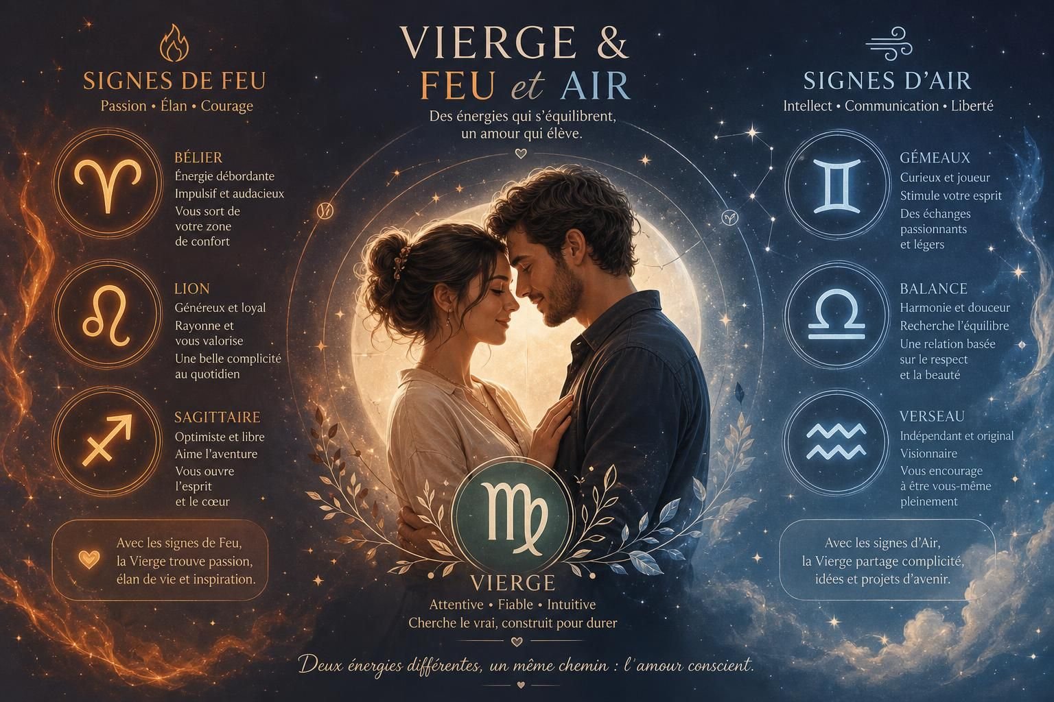 découvrez la compatibilité amoureuse avec une femme vierge : ses traits de caractÚre, ses attentes en amour et comment construire une relation harmonieuse.