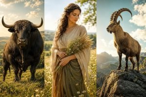 découvrez les caractéristiques et traits principaux des signes de terre : taureau, vierge et capricorne, symboles de stabilité, pragmatisme et fiabilité en astrologie.