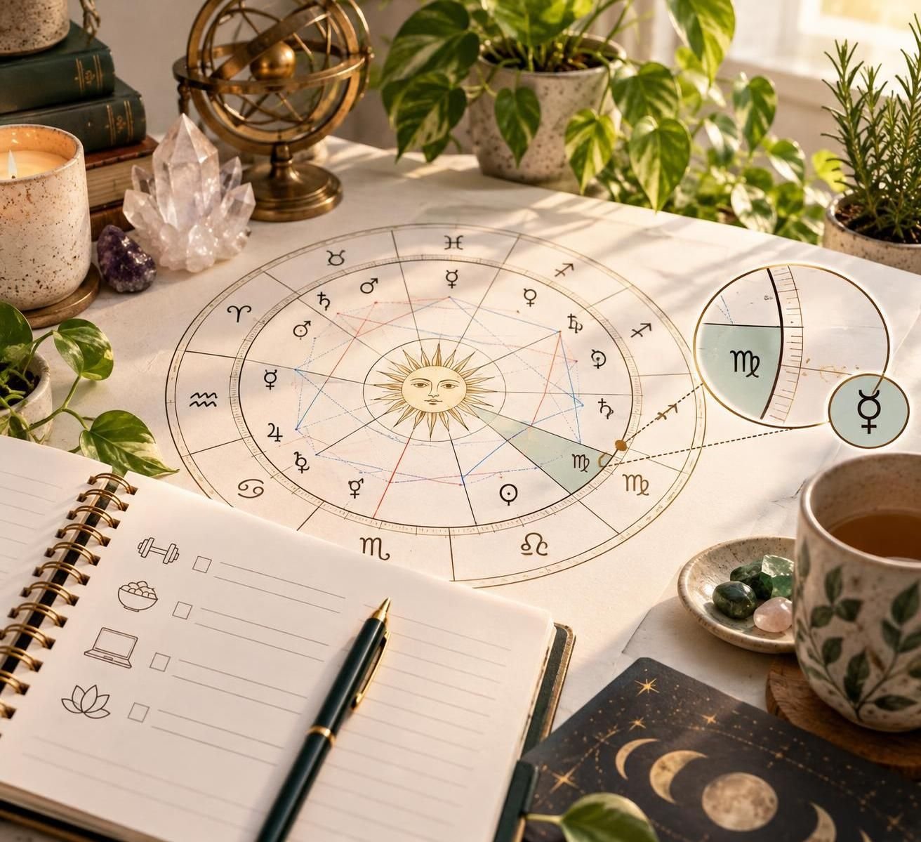 découvrez la maison vi en astrologie : travail quotidien, santé, habitudes et sens du service, ainsi que son influence sur votre thème astral.